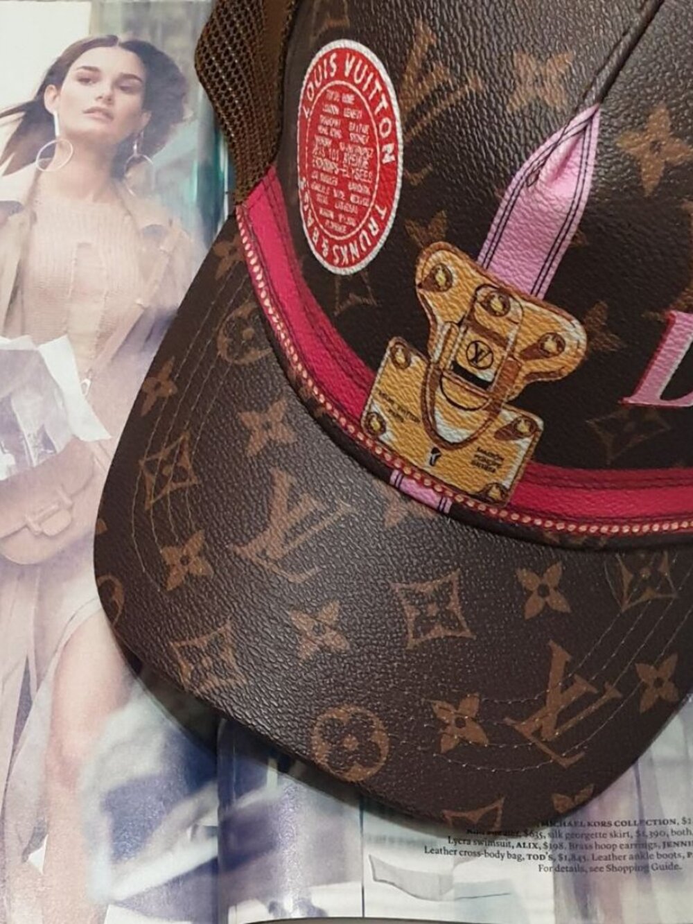 Fashion Louis Vuitton Baseball Cap Hat Woman Girls Casual Luxury Accessory Gift